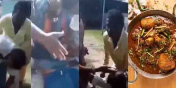 മട്ടൻ കറിയിൽ കഷ്ണം കുറവ്, കല്യാണ പന്തലിൽ വരന്‍റേയും വധുവിന്‍റെയും വീട്ടുകാർ തമ്മിൽ കൂട്ടത്തല്ല്- വീഡിയോ