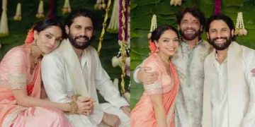 നാഗചൈതന്യയും ശോഭിത ധൂലിപാലയും വിവാഹിതരാവുന്നു; വിവാഹ നിശ്ചയ ചിത്രങ്ങളുമായി നാഗാര്‍ജുന