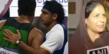 പാകിസ്ഥാന്‍ താരം അര്‍ഷദ് നദീം എനിക്ക് സ്വന്തം മകനെ പോലെയെന്ന് നീരജിന്റെ അമ്മ! വെള്ളി നേട്ടത്തിലും സന്തോഷം