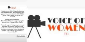 തെലുങ്ക് സിനിമയിലെ ‘സബ് കമ്മിറ്റി റിപ്പോർട്ട്’ പുറത്തുവിടണമെന്ന് ‘വോയ്സ് ഓഫ് വിമൻ’