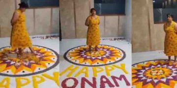 ബെംഗളൂരുവിൽ ഫ്ലാറ്റിൽ കുട്ടികൾ തീർത്ത ഓണപൂക്കളം ചവിട്ടി നശിപ്പിച്ചത് മലയാളി യുവതി, കേസെടുത്ത് പൊലീസ്