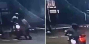 ബൈക്കിലെത്തി മാല പൊട്ടിക്കാൻ ശ്രമം, തടുത്ത ബിജെപി നേതാവിനെ വെടിവച്ചുകൊന്നു, നിർണായകമായി സിസിടിവി ദൃശ്യങ്ങൾ