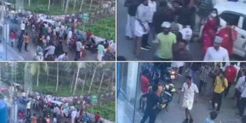 അജ്മലും ഡോ. ശ്രീക്കുട്ടിയും കാറിൽ; തടഞ്ഞുനിർത്തി നാട്ടുകാർ, അജ്മലിനെ കയ്യേറ്റം ചെയ്യുന്ന ദൃശ്യങ്ങളും പുറത്ത്