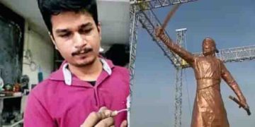 മോദി ഉദ്ഘാടനം ചെയ്ത ശിവജി പ്രതിമ തകർന്ന സംഭവത്തിൽ ശിൽപി അറസ്റ്റിൽ