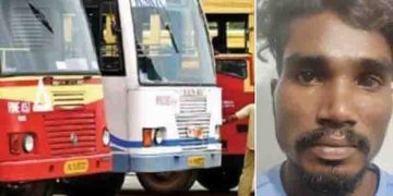 കണ്ടക്ടർ ടോയ്‍ലറ്റിൽ പോയി വന്നപ്പോൾ ടിക്കറ്റ് മെഷീൻ കാണാതായി, കണ്ടെത്തിയത് 22കാരന്‍റെ മുറിയിലെ അലമാരയിൽ നിന്ന്