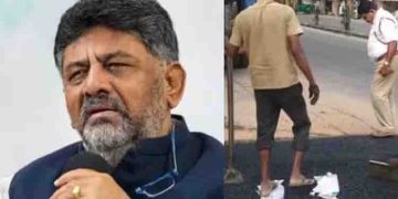 ഡി കെ കണ്ണുരുട്ടി, ബെം​ഗളൂരു ന​ഗരത്തിലെ റോഡുകളിൽ 6000 കുഴികൾ നികത്തി