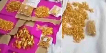 വില നാലരക്കോടി, ട്രെയിനിൽ കടത്തിയ സ്വർണം പിടികൂടി, എ1, ബി1, ബി3 കോച്ചുകളിൽ നിന്നായി കണ്ടെത്തിയത് 8.884 കിലോ