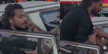 പന്തളം സിഗ്നലിൽ വെച്ച് എംപിയുടെ വാഹനം മുന്നിലെ കാറിൽ തട്ടി, യുവാവ് ‘സീൻ ഓവറാക്കി’; പരിശോധിച്ചപ്പോൾ കഞ്ചാവ്