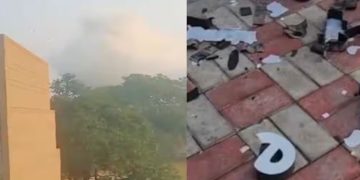 ദില്ലിയിൽ സിആർപിഎഫ് സ്കൂളിൽ പൊട്ടിത്തെറി; നി‍ർത്തിയിട്ട വാഹനങ്ങളുടെ ചില്ലുകളടക്കം തകർന്നു, അന്വേഷണം