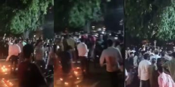 ദീപാവലി ആഘോഷങ്ങള്‍ക്കിടെ ജാമിയ മിലിയ സര്‍വകലാശാല ക്യാമ്പസിൽ സംഘര്‍ഷം