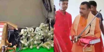 ‘തൊടുന്നവരുടെ വിരൽ അറുക്കണം’, ബിഹാറിൽ പെൺകുട്ടികൾക്ക് വാൾ വിതരണം ചെയ്ത് എംഎൽഎ, വിവാദം