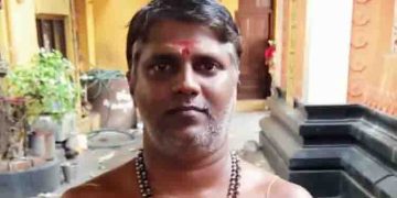 പൂജാരി അരുണ്‍ വിഗ്രഹത്തിലെ സ്വർണം മോഷ്ടിച്ചെന്ന് വീണ്ടും കേസ്; കവർച്ച എഡിജിപിയുടെ കുടുംബ ക്ഷേത്രത്തിൽ,അറസ്റ്റ്