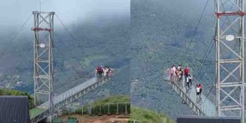 വാഗമൺ ചില്ല് പാലം വീണ്ടും തുറന്നു, ആദ്യദിനമെത്തിയത് 600 ലേറെ പേർ