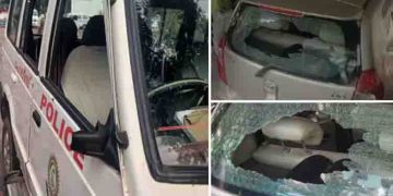 പൊലീസ് ജീപ്പാണെന്ന് പോലും നോക്കിയില്ല, ഒരു ദിവസം തകർത്തത് നിരവധി വാഹനങ്ങൾ, അന്വേഷണം