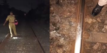 കേരളത്തിൽ നിന്നുള്ള ട്രെയിൻ പോയപ്പോൾ വലിയ ശബ്ദം, പരിശോധനയിൽ ട്രാക്കിൽ കല്ല്; മംഗ്ലൂരുവിൽ അട്ടിമറി ശ്രമം?