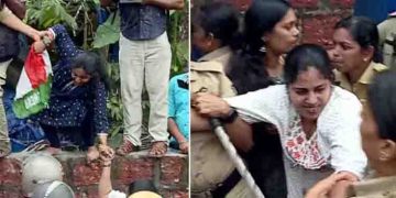 എഡിഎമ്മിന്‍റെ മരണം; പി പി ദിവ്യയുടെ വീട്ടിലേക്ക് യൂത്ത് കോൺഗ്രസിന്റെ പ്രതിഷേധ മാർച്ച്, തടഞ്ഞ് പൊലീസ്; സംഘർഷം