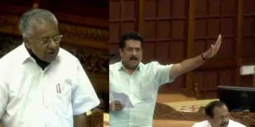 നിര്‍ണായക ചർച്ചയിൽ സഭയിൽ നിന്ന് വിട്ടുനിന്ന് മുഖ്യമന്ത്രി; പനിയും തൊണ്ടവേദനയുമെന്ന് സ്പീക്കർ, വാഗ്വാദം