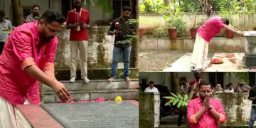 കോൺഗ്രസിനകത്ത് ഇനി കോൺഗ്രസ് അവശേഷിക്കില്ല,കരുണാകരന്‍റെ സ്മൃതി മണ്ഡപം സന്ദര്‍ശിച്ച് ഇടത് സ്വതന്ത്രന്‍ പി സരിന്‍