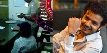 ഓം പ്രകാശ് ലഹരിക്കേസ്; ശ്രീനാഥ് ഭാസിയെ ചോദ്യം ചെയ്ത് പൊലീസ്, മരട് സ്റ്റേഷനില്‍ ഹാജരായി