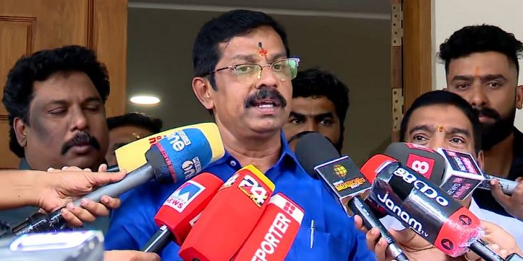 പാലക്കാട്ടെ ബിജെപി തോൽ‌വിയിൽ ഒരു നായർക്കും വാര്യർക്കും പങ്കില്ലെന്ന് എൻഡിഎ സ്ഥാനാർത്ഥി സി കൃഷ്ണകുമാർ