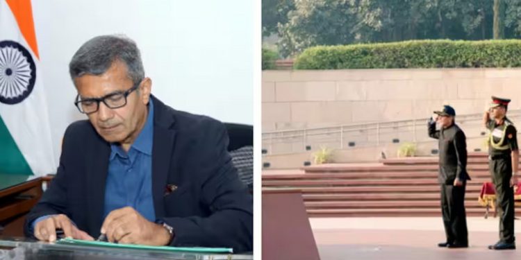 കേന്ദ്ര പ്രതിരോധ മന്ത്രാലയം സെക്രട്ടറിയായി മുതിർന്ന ഐഎഎസ് ഉദ്യോഗസ്ഥൻ രാജേഷ് കുമാർ സിംഗ് ചുമതലയേറ്റു