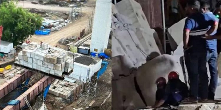 ഗുജറാത്തില് ബുള്ളറ്റ് ട്രെയിന് പദ്ധതിയുടെ ഭാഗമായ പാലം തകര്ന്നുണ്ടായ അപകടത്തില് മരണം മൂന്നായി