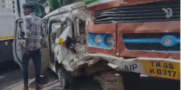 നെയ്യാറ്റിൻകര പൂവാറിൽ ആറു വാഹനങ്ങൾ കൂട്ടിയിടിച്ചുണ്ടായ അപകടത്തിൽ 15 പേർക്ക് പരിക്ക്