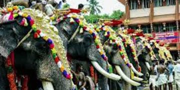 തൃപ്പൂണിത്തുറ പൂര്‍ണ്ണത്രയീശ ക്ഷേത്രത്തിലെ ആന എഴുന്നള്ളിപ്പില്‍ കേസെടുത്ത് വനം വകുപ്പ്