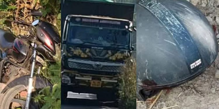 കല്ലറ – വെച്ചൂര്‍ റോഡില്‍ ബൈക്കും ടോറസ് ലോറിയും കൂട്ടിയിടിച്ച് അപകടം ; ബൈക്ക് യാത്രക്കാരന് ഗുരുതര പരുക്ക്