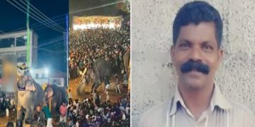 തിരൂര്‍ പുതിയങ്ങാടി നേര്‍ച്ചക്കിടെ ആനയുടെ ആക്രമണത്തില്‍ പരിക്കേറ്റയാള്‍ മരിച്ചു