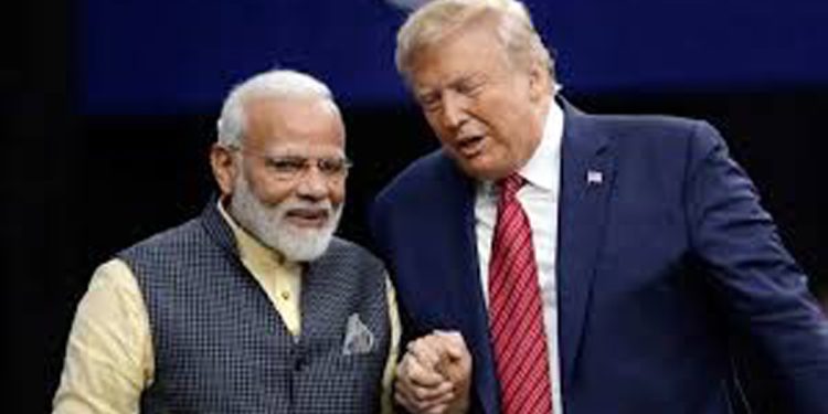 ഡോണാൾഡ് ട്രംപുമായി ഫോണിൽ സംസാരിച്ച് പ്രധാനമന്ത്രി നരേന്ദ്ര മോദി