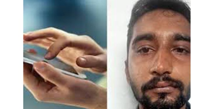 മൊബൈൽ ഫോണുമായി കടന്ന് കളഞ്ഞ യുവാവ് പിടിയിൽ