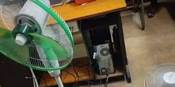 സെക്രട്ടറിയേറ്റിലെ നികുതി വകുപ്പിൽ പെഡസ്റ്റൽ ഫാൻ പൊട്ടിത്തെറിച്ചു