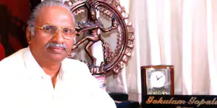 ഗോകുലം ഗോപാലൻ കൊച്ചിയിലെ ഇ.ഡി. ഓഫീസിലെത്തി