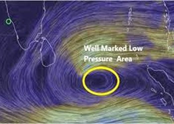 മെയ് 27ഓടെ ബംഗാൾ ഉൾക്കടലിനു മുകളിലായി മറ്റൊരു ന്യുനമർദ്ദം കൂടി രൂപപ്പെടാൻ സാധ്യത