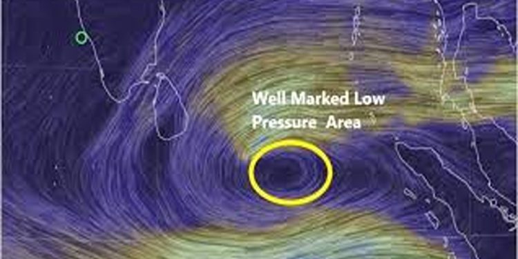 മെയ് 27ഓടെ ബംഗാൾ ഉൾക്കടലിനു മുകളിലായി മറ്റൊരു ന്യുനമർദ്ദം കൂടി രൂപപ്പെടാൻ സാധ്യത