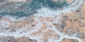 ശംഖുമുഖം കടപ്പുറത്ത് പ്ലാസ്റ്റിക് ഗ്രാനൂൾസ് അടിഞ്ഞു കൂടി