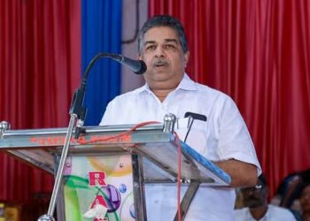 മന്ത്രി സജി ചെറിയാനെതിരെ യൂത്ത് കോണ്ഗ്രസ് പ്രതിഷേധം