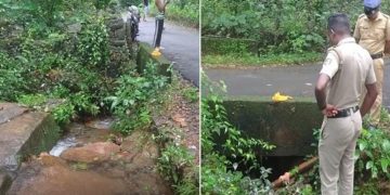 ഈ​രാ​റ്റു​പേ​ട്ട​യ്ക്ക് സ​മീ​പം ക​ലു​ങ്കി​ന​ടി​യി​ൽ കു​രു​ങ്ങി​യ നി​ല​യി​ൽ മൃ​ത​ദേ​ഹം ക​ണ്ടെ​ത്തി