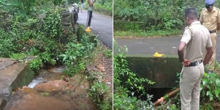 ഈരാറ്റുപേട്ടയ്ക്ക് സമീപം കലുങ്കിനടിയിൽ കുരുങ്ങിയ നിലയിൽ മൃതദേഹം കണ്ടെത്തി