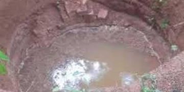 കണ്ണൂരില്‍ കനത്ത മഴയിൽ വീട്ടുമുറ്റത്തെ കിണർ ഇടിഞ്ഞു താഴ്ന്നു