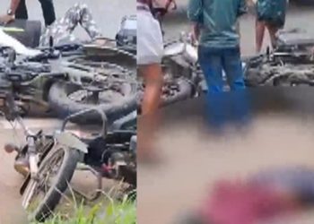 അങ്കമാലിയിൽ ബൈക്കുകൾ കൂട്ടിയിടിച്ച് മൂന്ന് പേർക്ക് പരിക്ക് ; രണ്ട് പേരുടെ നില ഗുരുതരം