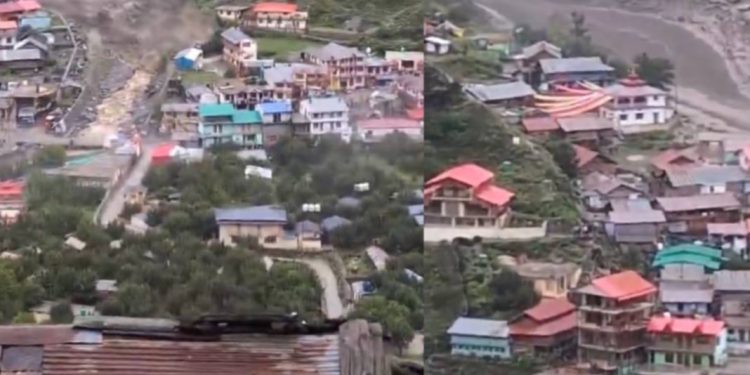 ഉത്തരകാശിയില് മേഘവിസ്ഫോടനം ; നിരവധി വീടുകള് ഒലിച്ചുപോയി